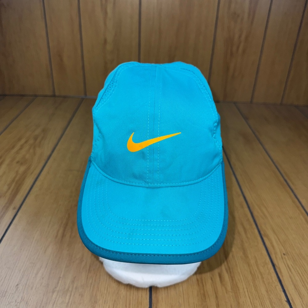 Nike Dri-FIT Club Cap Teal Blue Adjustable Running Training Hat FB5682-440